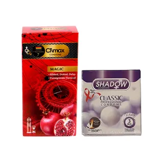 کاندوم کلایمکس مدل magic بسته 12 عددی به همراه کاندوم شادو مدل classic بسته 3 عددی 