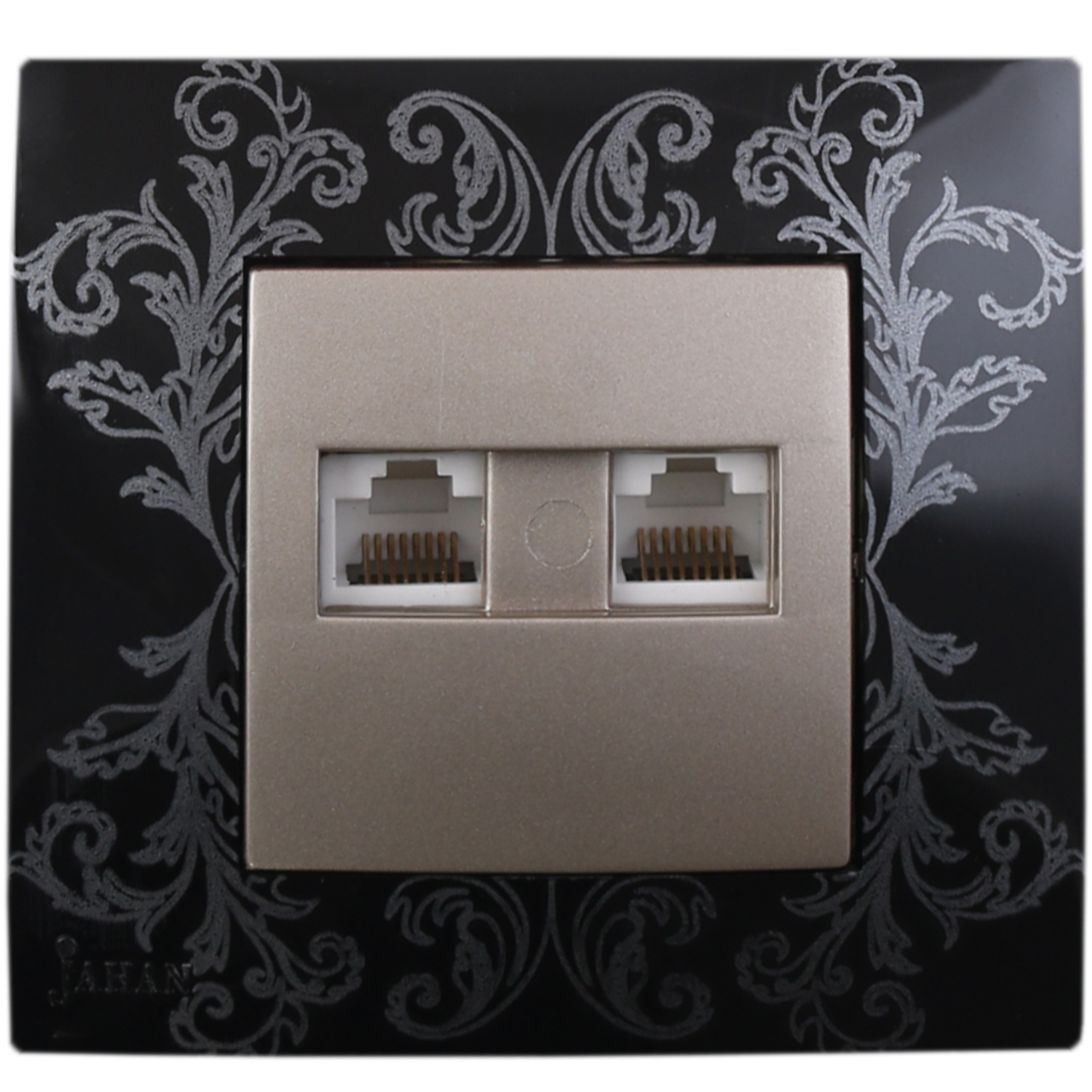 سوکت شبکه جهان الکتریک مدل صدف کد JES49482016