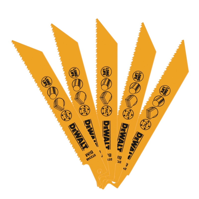 مجموعه 5 عددی تیغه اره افقی بر دیوالت مدل DT2348 مجموعه 5 عددی تیغه اره افقی بر دیوالت مدل DT2348