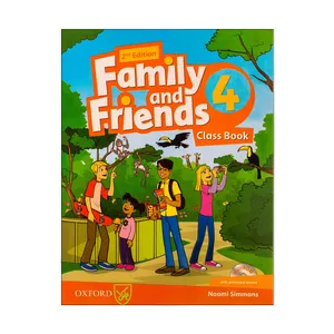 کتاب Family and Friends 4 اثر Naomi Simmons انتشارات جنگل