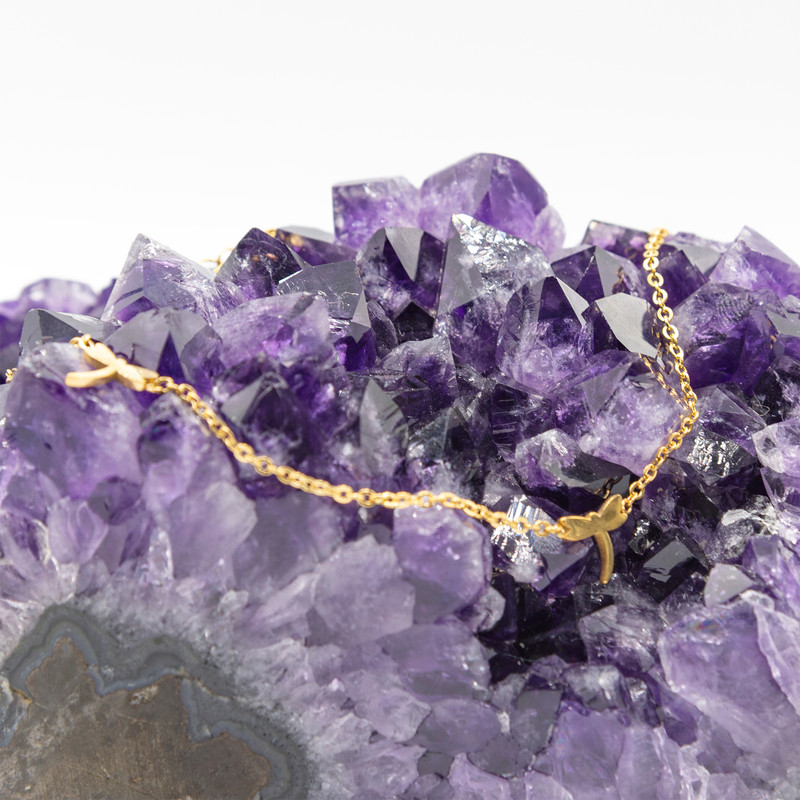 پابند زنانه بهارگالری طرح سنجاقک کد 210050