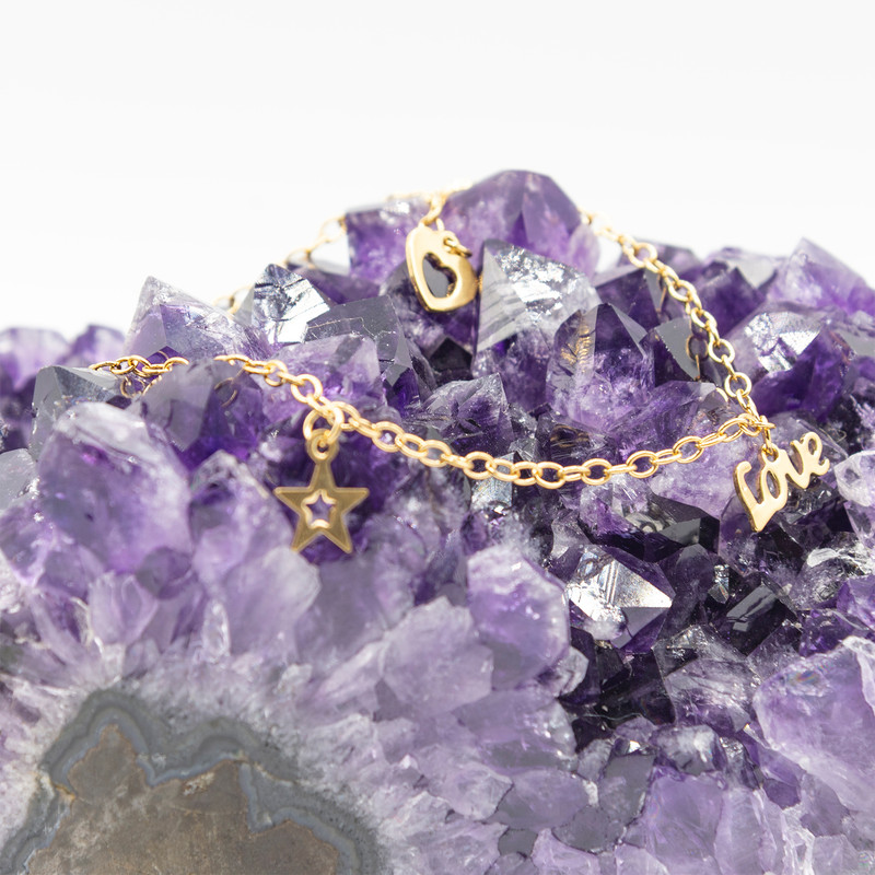 پابند زنانه بهارگالری طرح ستاره کد 210037