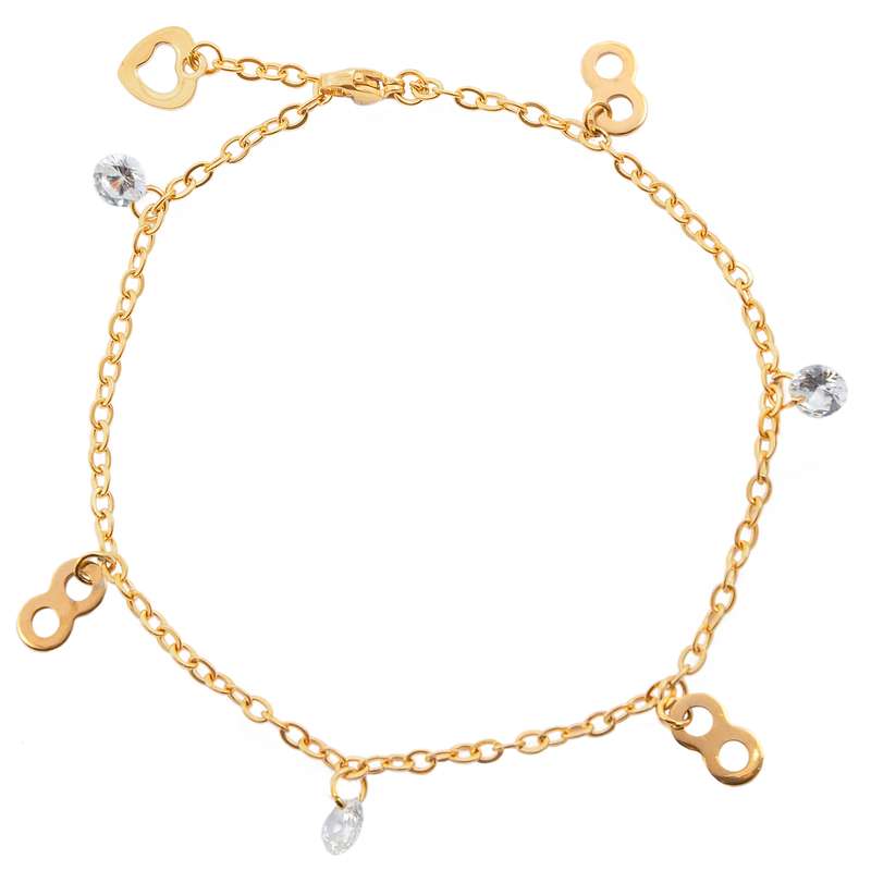 پابند زنانه بهارگالری طرح بینهایت کد 210053