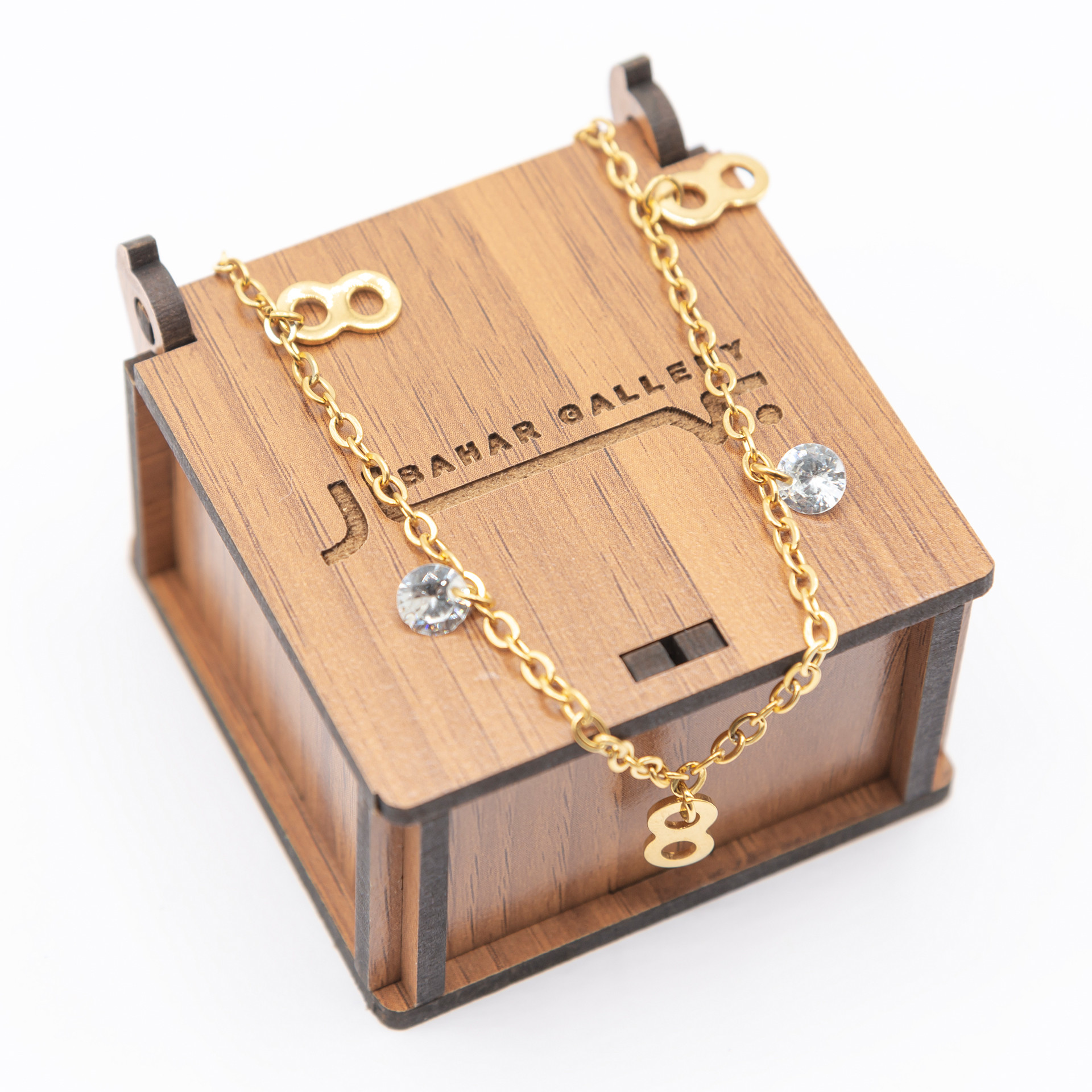 پابند زنانه بهارگالری طرح بینهایت کد 210053