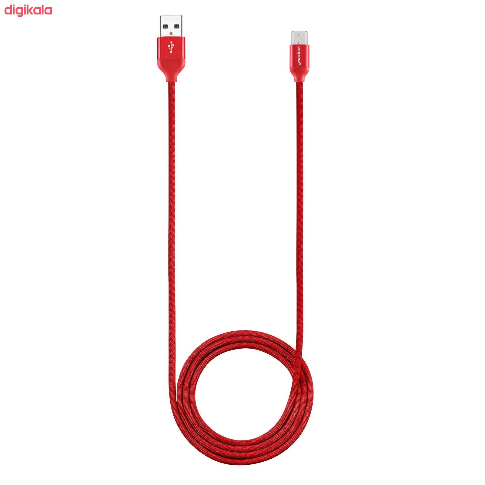 کابل تبدیل USB به microUSB وپو مدل LC908 طول 1 متر main 1 3