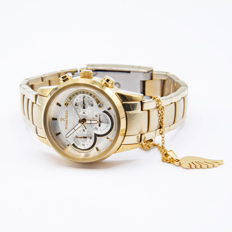 آویز ساعت زنانه بهارگالری طرح بال کد 212045