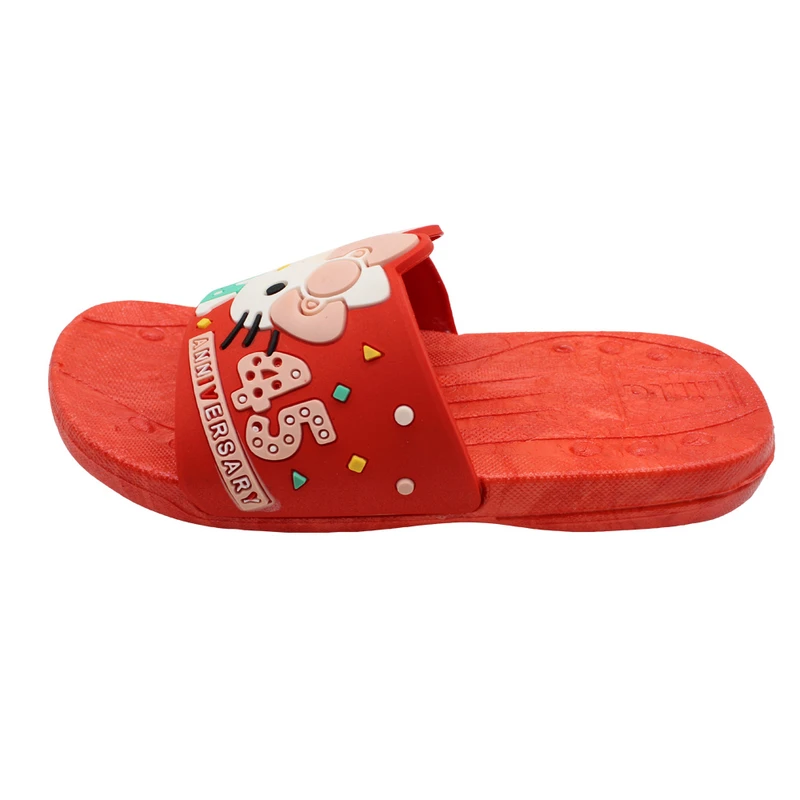  دمپایی دخترانه نیکتا طرح کیتی مدل K1-RD