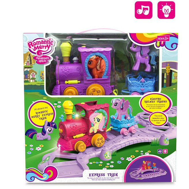 قطار رومنتیک مری مدل پونی Express Train کد 88360