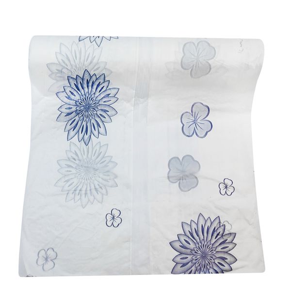 سفره یکبار مصرف طرح گل داوودی رول 25 متری