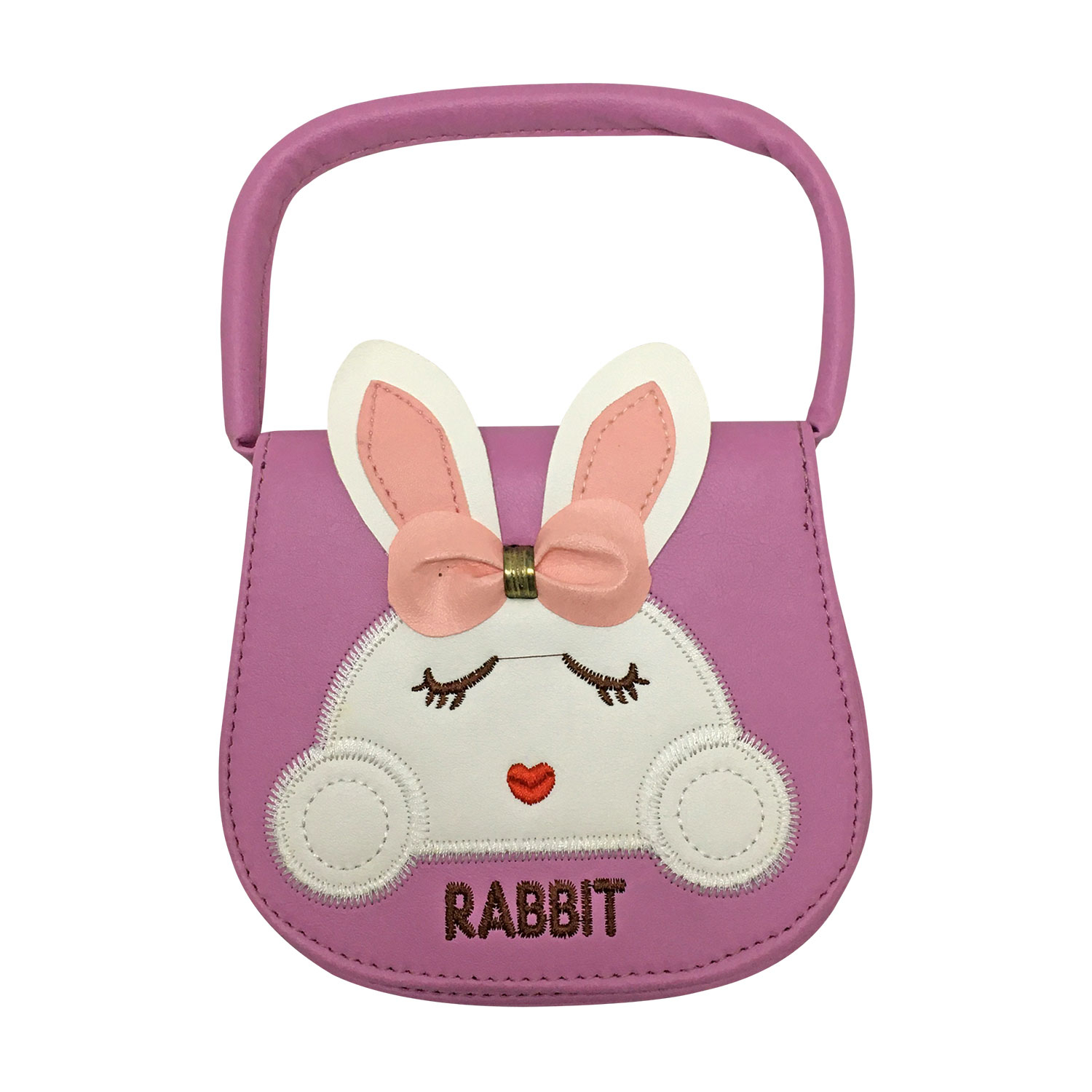 کیف دستی دخترانه طرح RABBIT کد 0021