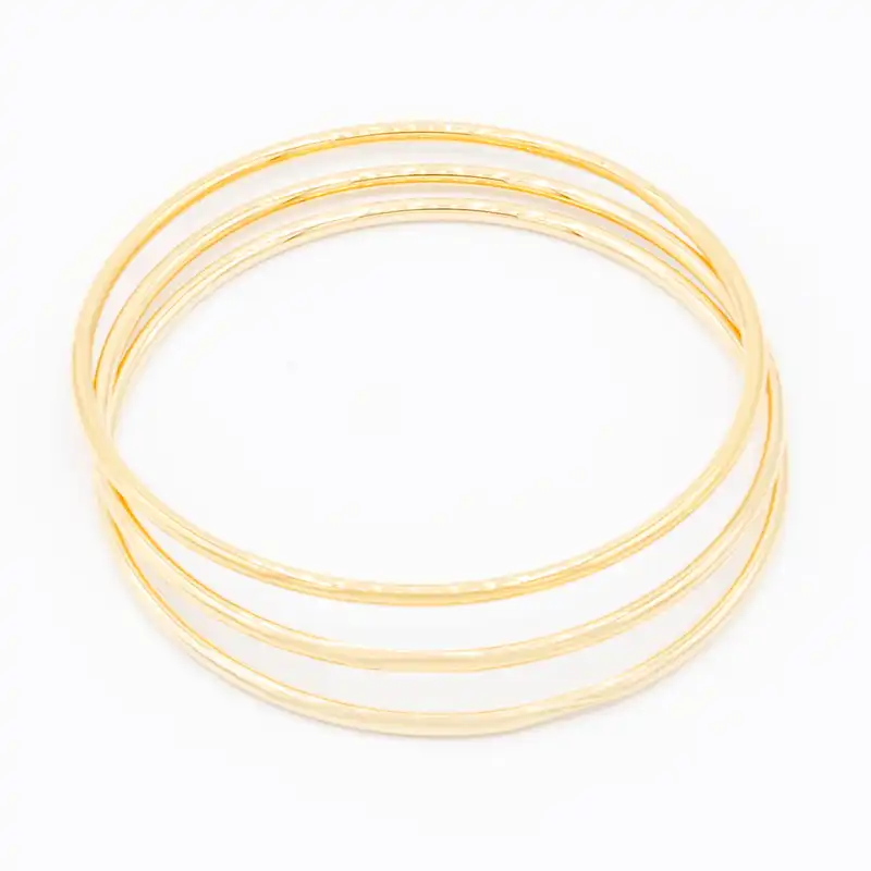 النگو زنانه بهارگالری مدل ژالین کد 206132-4 بسته 3 عددی