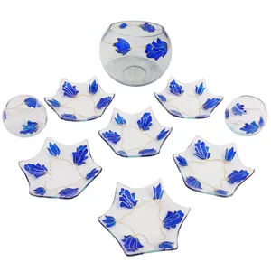 مجموعه هفت سین 9 پارچه طرح گل کد 02