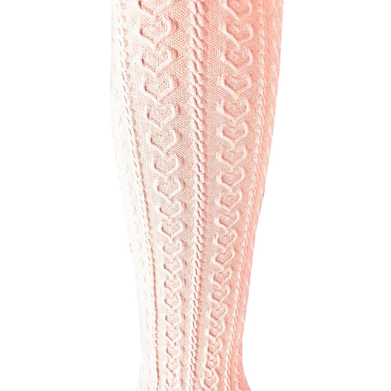 جوراب شلواری دخترانه مدل 00271 رنگ صورتی کمرنگ  -  - 2
