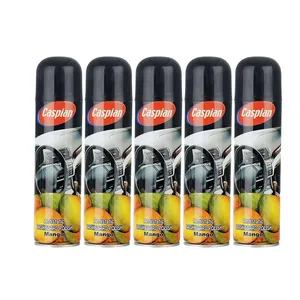 اسپری پولیش داشبورد خودرو کاسپین مدل Mango حجم 225 میلی‌ لیتر بسته 5 عددی