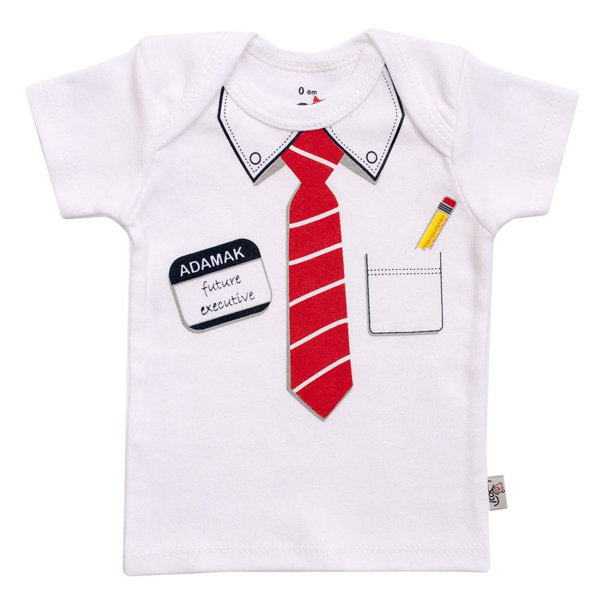 تی شرت آستین کوتاه نوزادی آدمک مدل دیپلمات کد 01 -  - 1