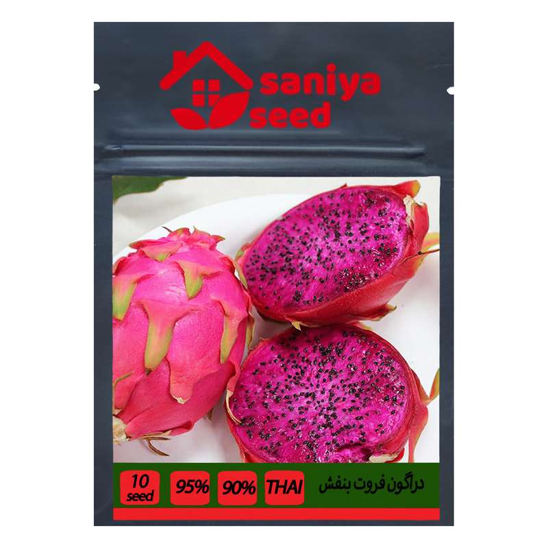 بذر میوه دراگون فروت بنفش سانیا سید مدل D6 بذر میوه دراگون فروت بنفش سانیا سید مدل D6