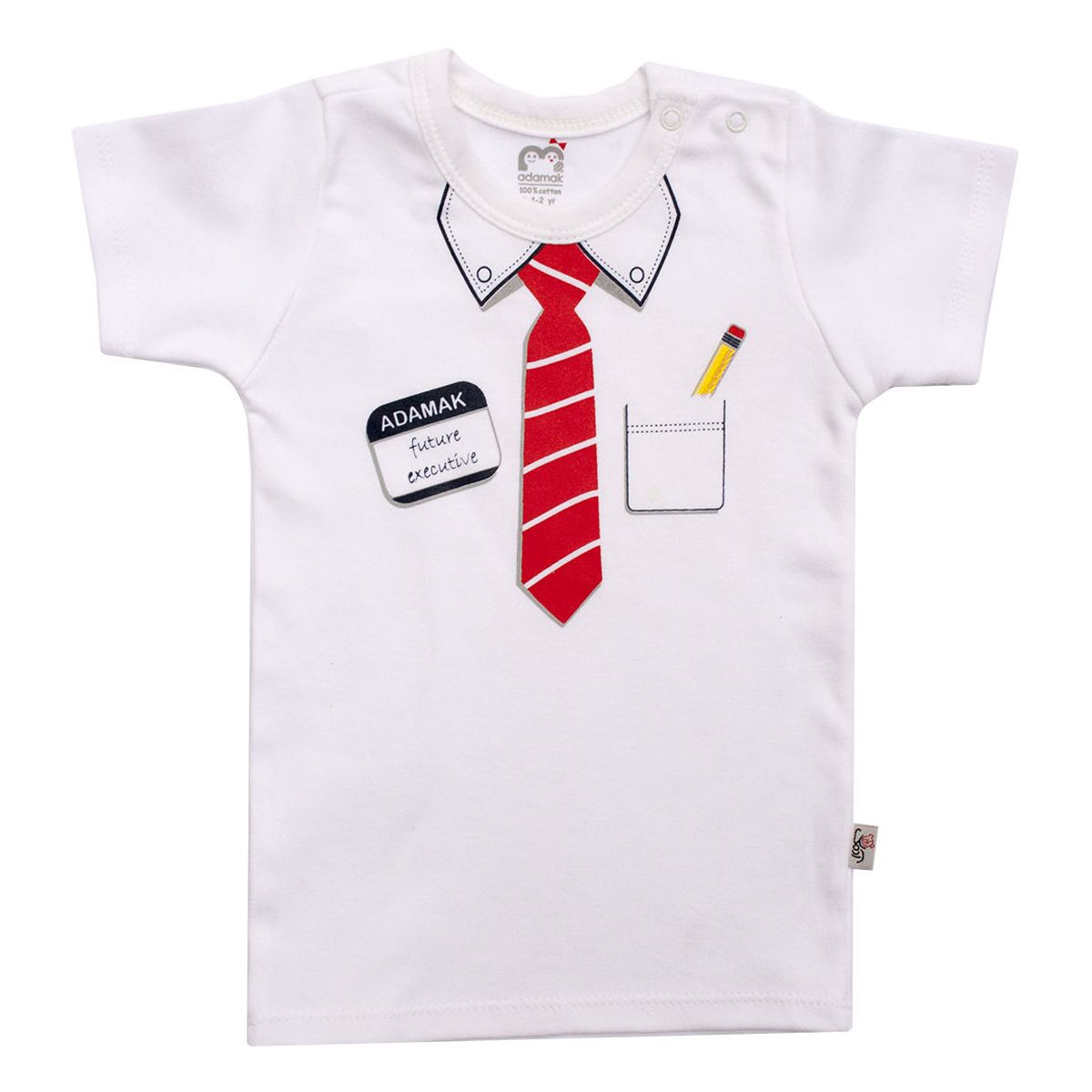 تی شرت آستین کوتاه نوزادی آدمک مدل دیپلمات کد 02