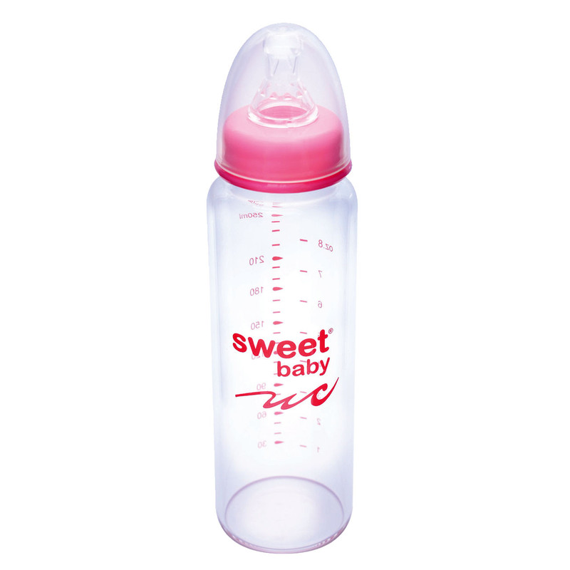 شیشه شیر سوییت بیبی مدل 048 ظرفیت 250 میلی لیتر