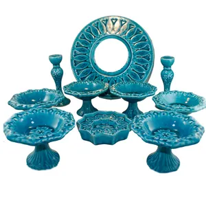 مجموعه ظروف هفت سین 10 پارچه مدل pa1099