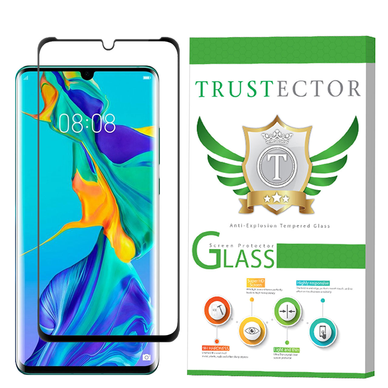 محافظ صفحه نمایش تراستکتور مدل GSS مناسب برای گوشی موبایل هوآوی P30 Pro