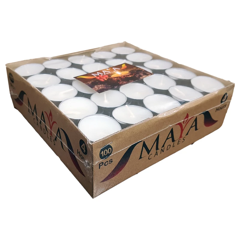 شمع وارمر مایا کندل مدل AA100 بسته 100 عددی 