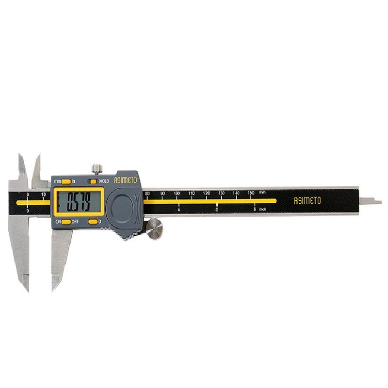 کولیس دیجیتالی آسیمتو مدل A-6 گستره 0-150 میلیمتری 
