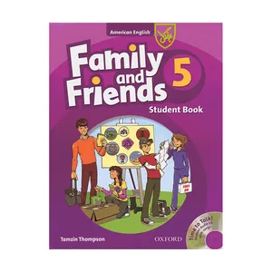 کتاب American English Family and Friends 5 اثر Tamzin Thompson انتشارات جنگل