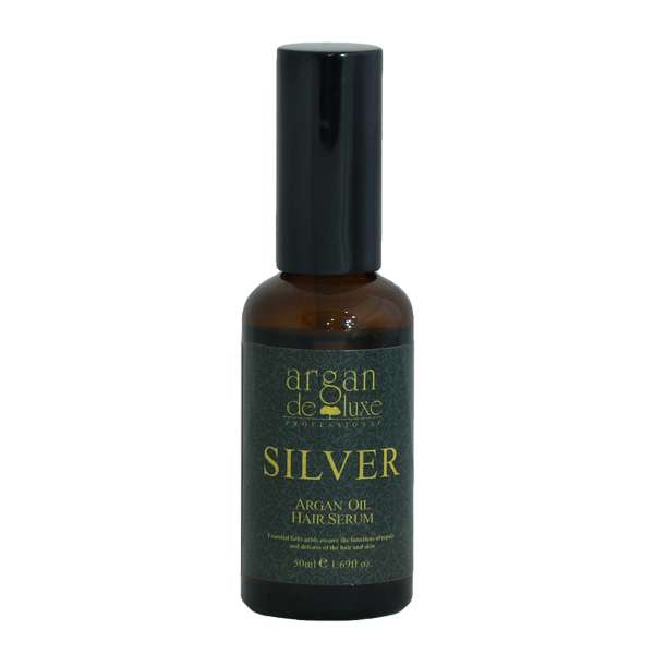 سرم مو تقویت کننده سیلور مدل Argan oil حجم 50 میلی لیتر
