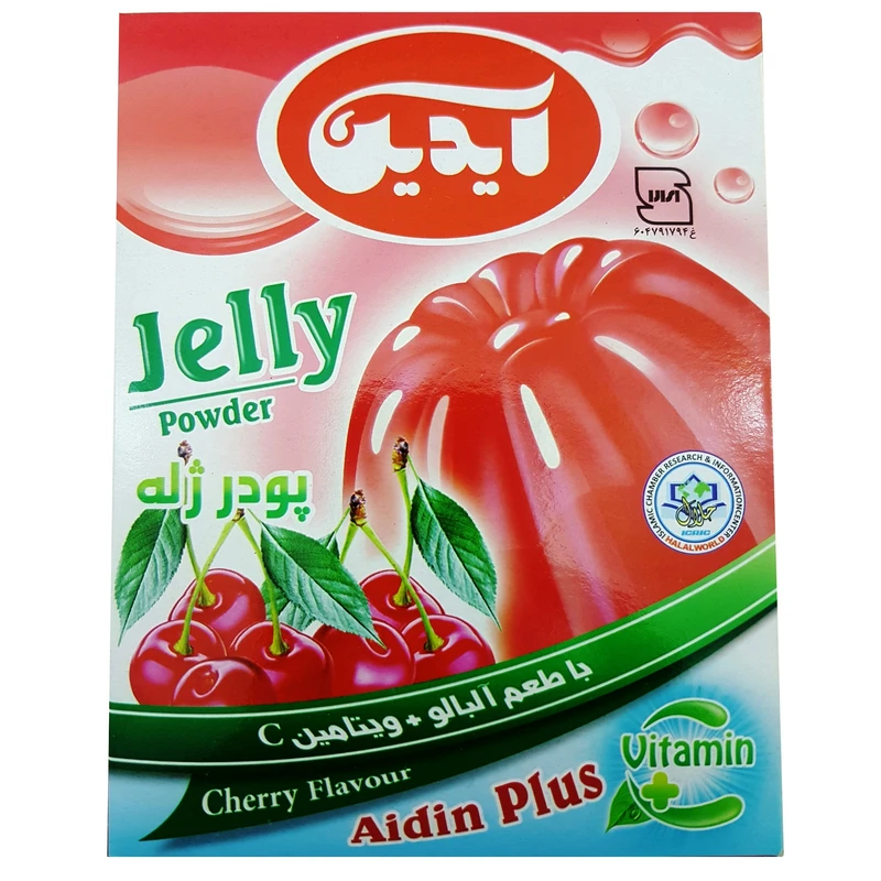 پودر ژله آلبالو آیدین - 100گرم