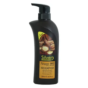 شامپو تقویت کننده و ضد ریزش مو سیلور مدل Argan oil حجم 500 میلی لیتر