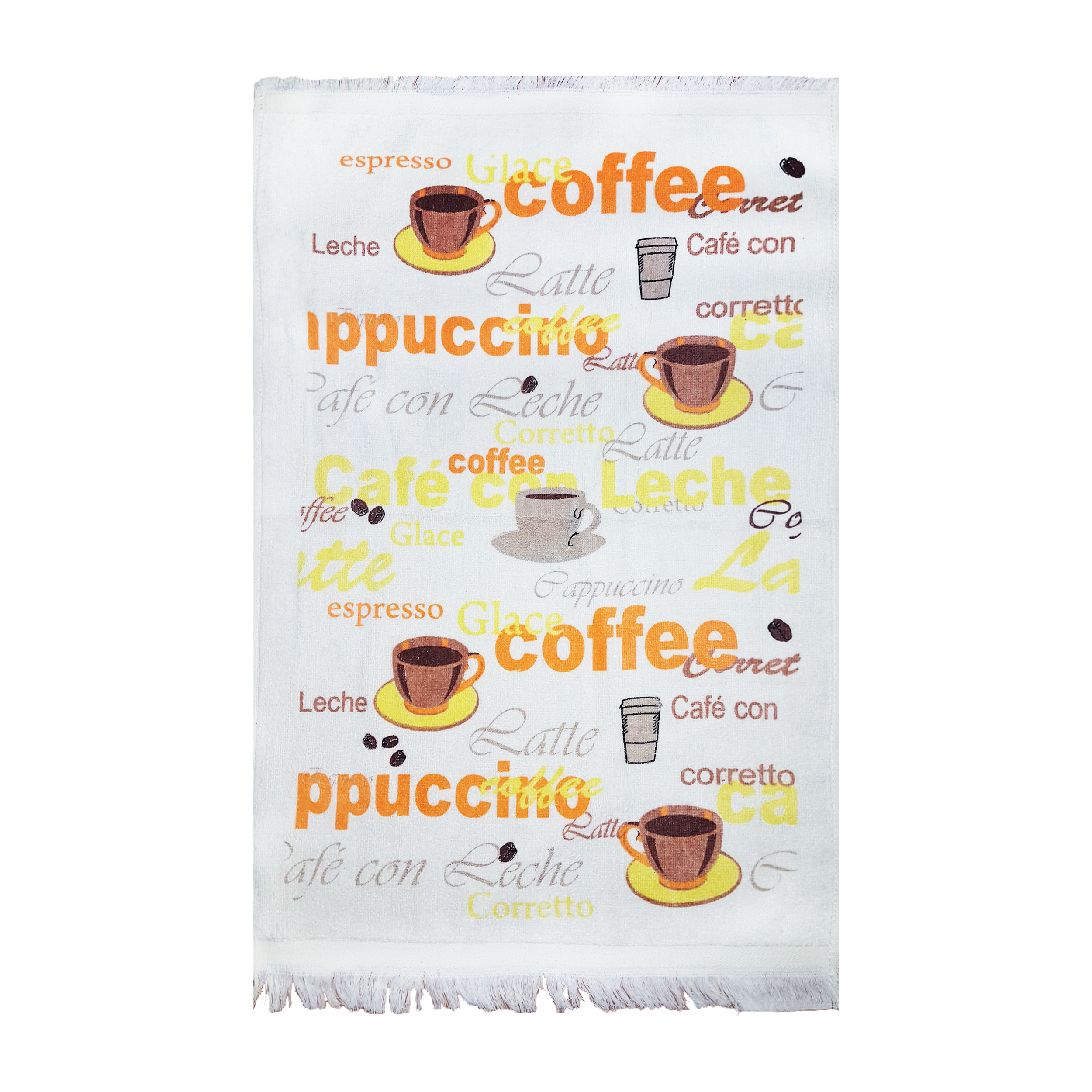 حوله آشپزخانه آکیپک مدل Cappuccino سایز 40x60 سانتی‌متر