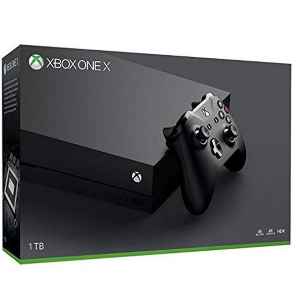 مجموعه کنسول بازی مایکروسافت مدل Xbox One X ظرفیت 1 ترابایت به همراه ۲۰ عدد بازی