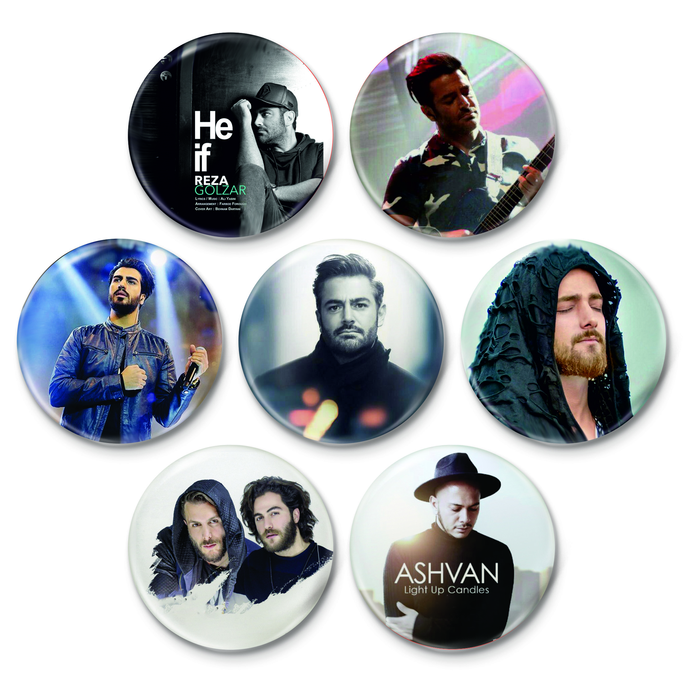 پیکسل طرح خواننده کد 46.77 مجموعه 7 عددی