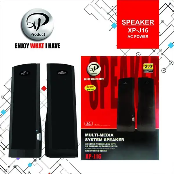 اسپیکر دسکتاپ ایکس پی-پروداکت مدل XP-J16