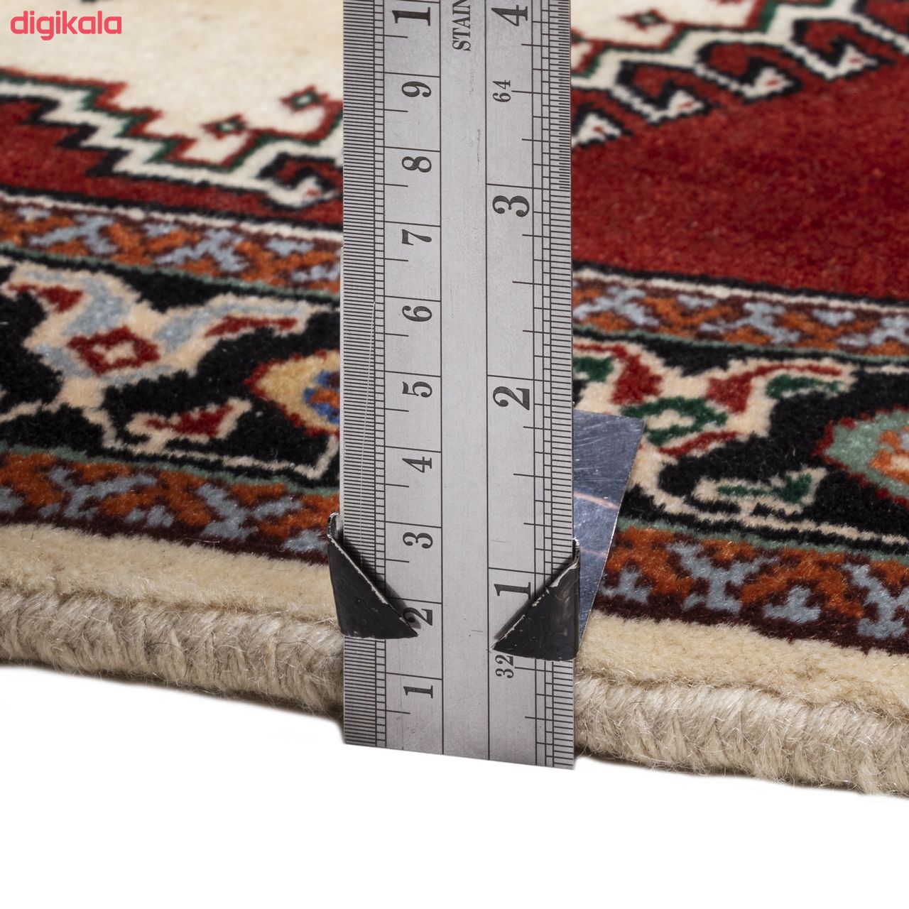  فرش دستباف کناره طول یک و نیم متر سی پرشیا کد 174274
