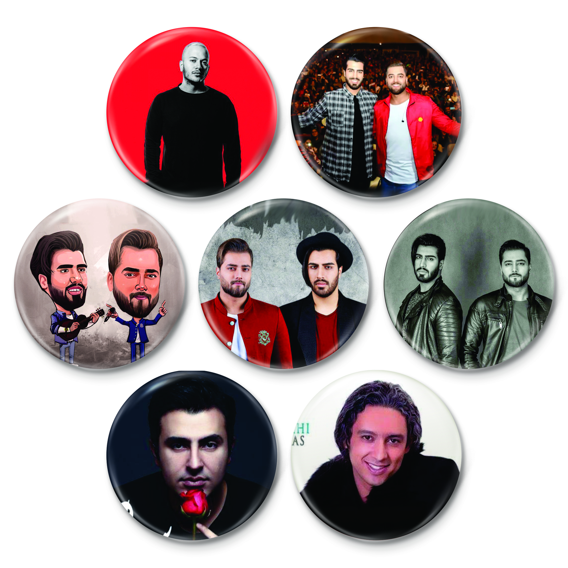 پیکسل طرح خواننده کد 46.86 مجموعه 7 عددی