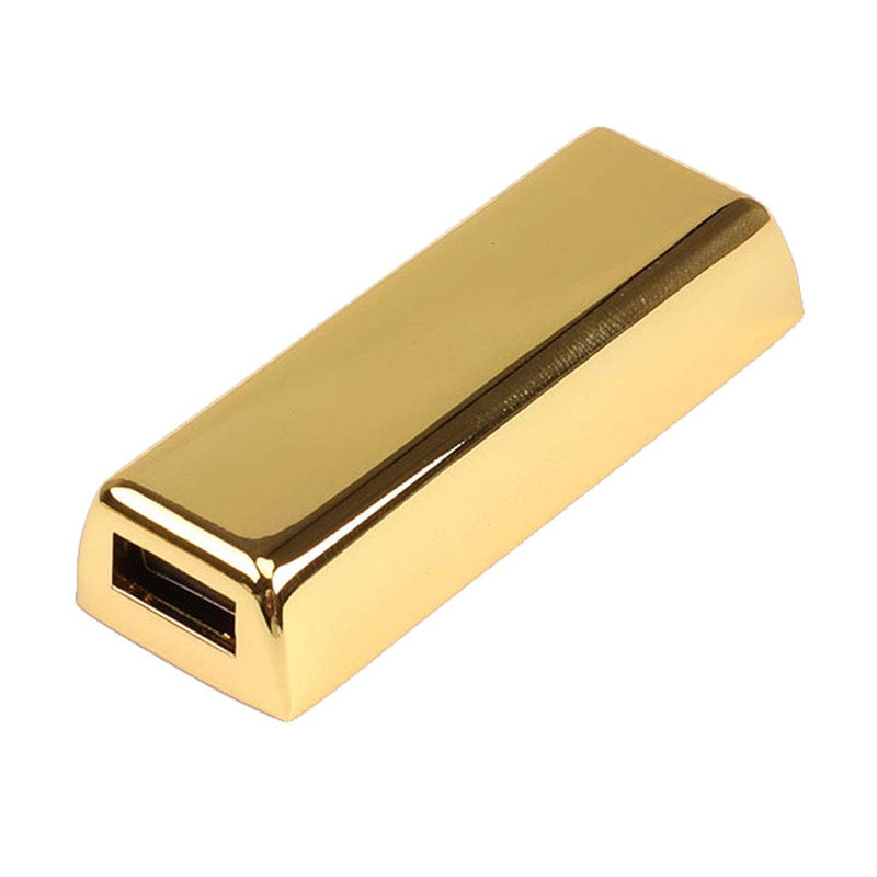فلش مموری پرلیت یو اس بی طرح شمش طلا کد UM-65 ظرفیت 128گیگابایت