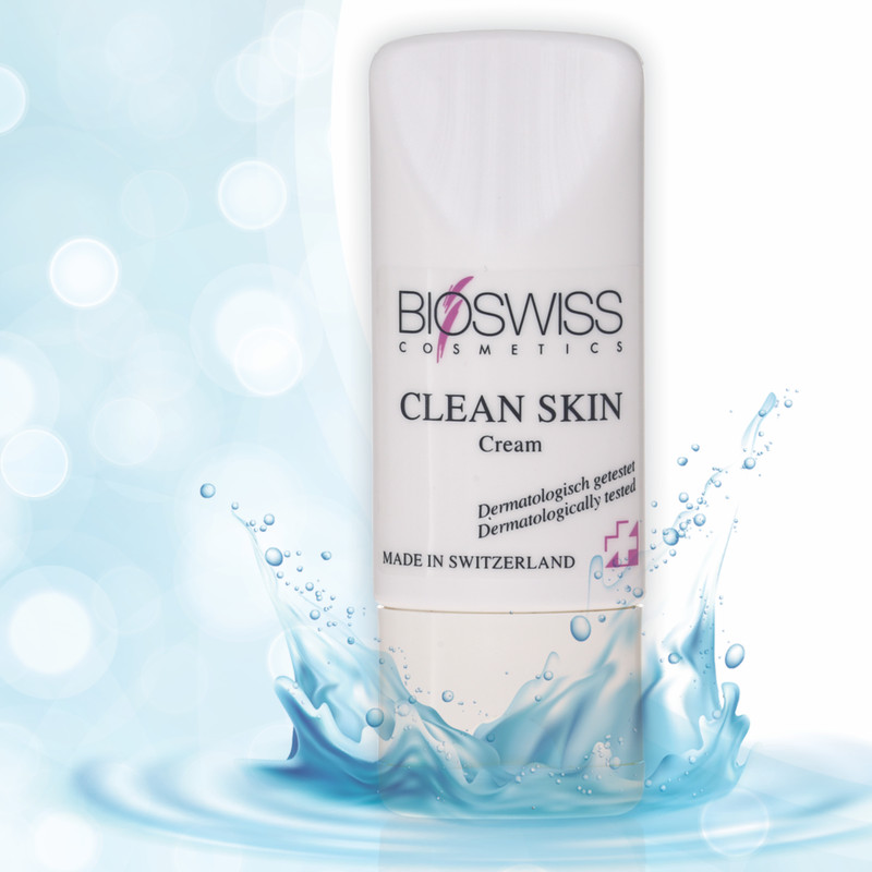 کرم ضد جوش بایوسوئیس مدل Clean Skin حجم 30 میلی لیتر