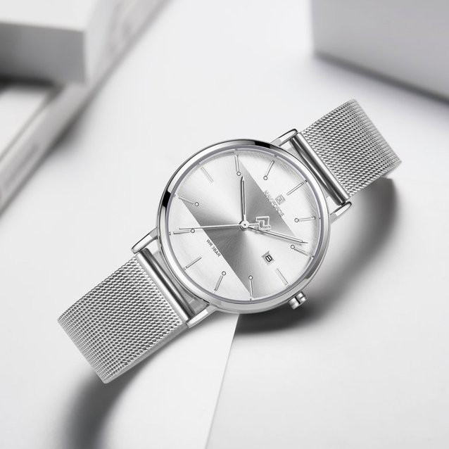 ساعت مچی عقربه‌ای مردانه نیوی فورس کد NF3008G -S-W