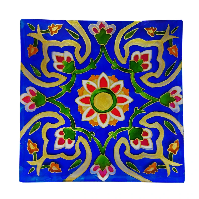 بشقاب طرح اسلیمی کد 01