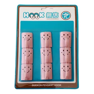 آویز حوله هوک مدل خندان بسته 9 عددی