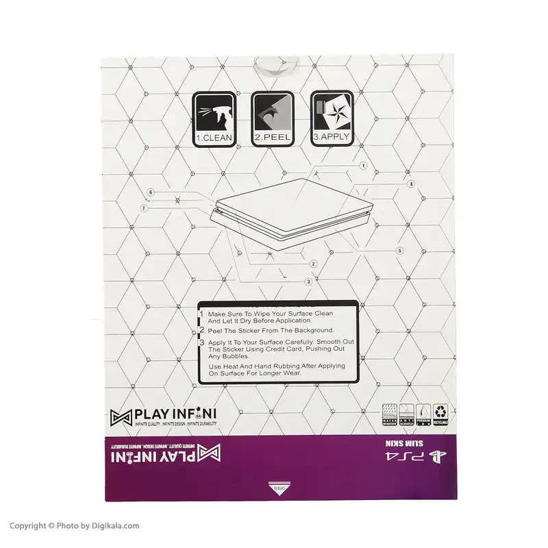 برچسب پلی استیشن 4 اسلیم پلی اینفینی مدل Apex Legends