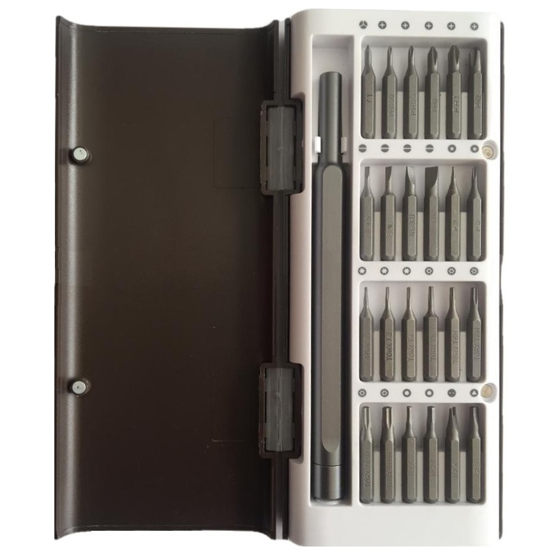 مجموعه 25 عددی سری پیچ گوشتی باکو مدل ba-3338 مجموعه 25 عددی سری پیچ گوشتی باکو مدل ba-3338