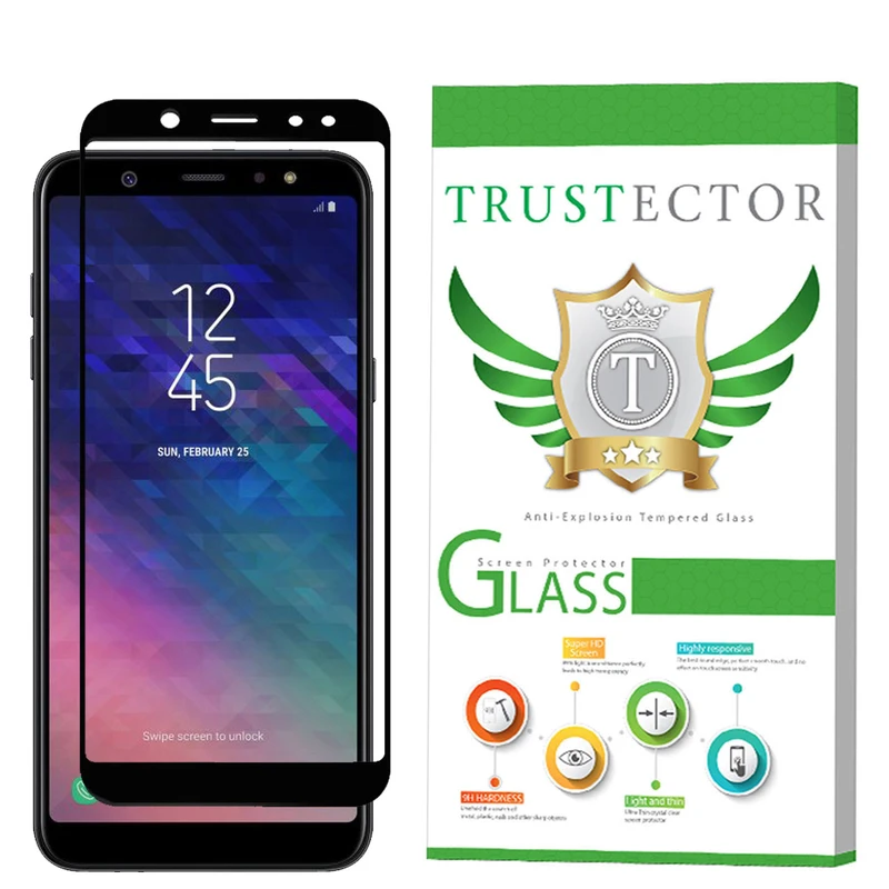 محافظ صفحه نمایش سرامیکی تراستکتور مدل CRM مناسب برای گوشی موبایل سامسونگ Galaxy A6 Plus 2018 