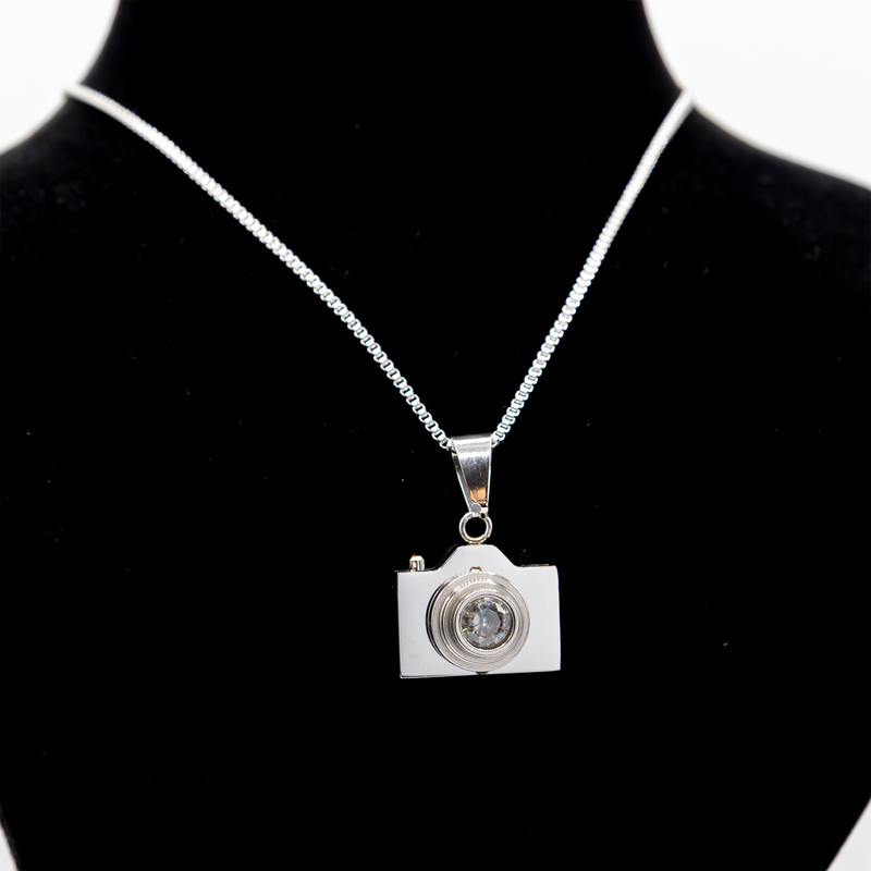 گردنبند بهارگالری طرح دوربین کد202090