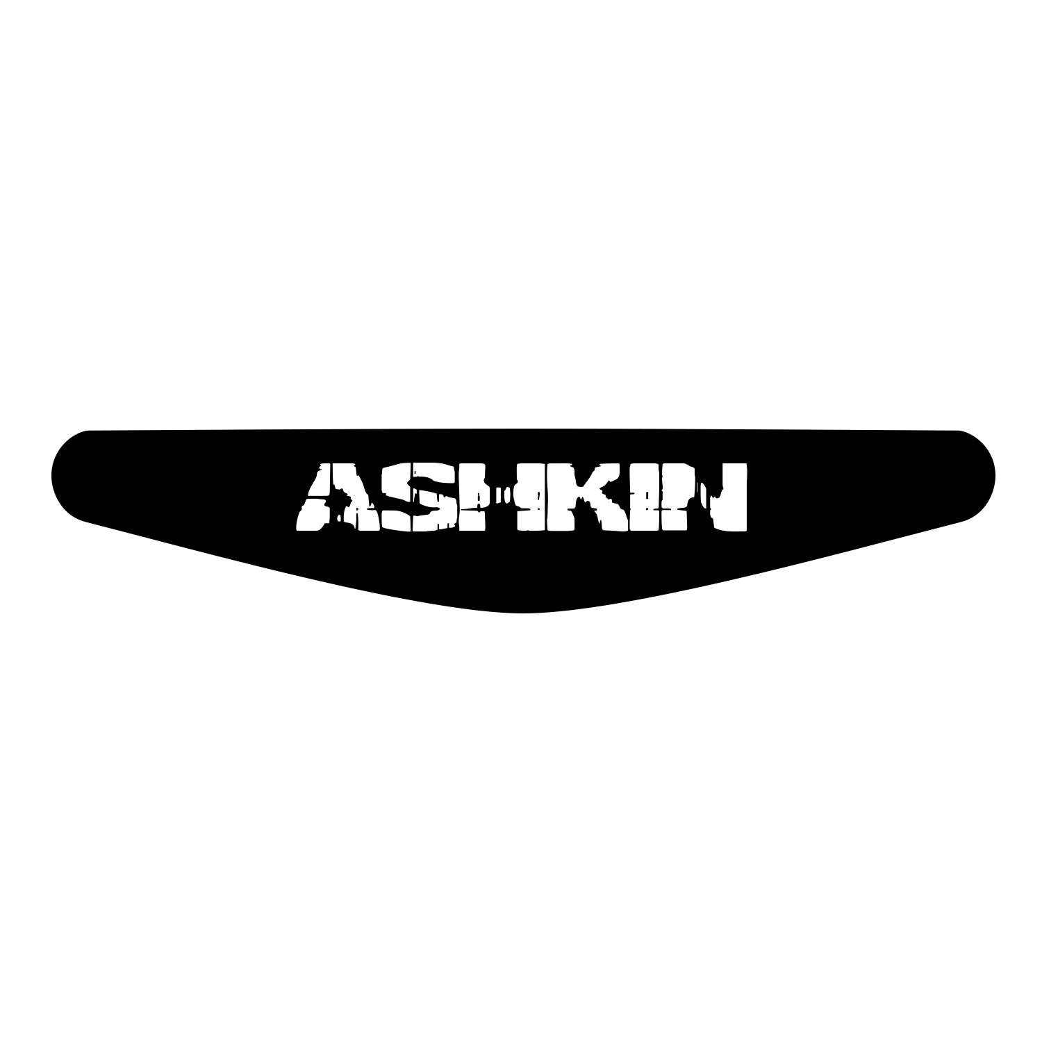 برچسب لایت بار دسته پلی استیشن 4 ونسونی طرح ASHKIN