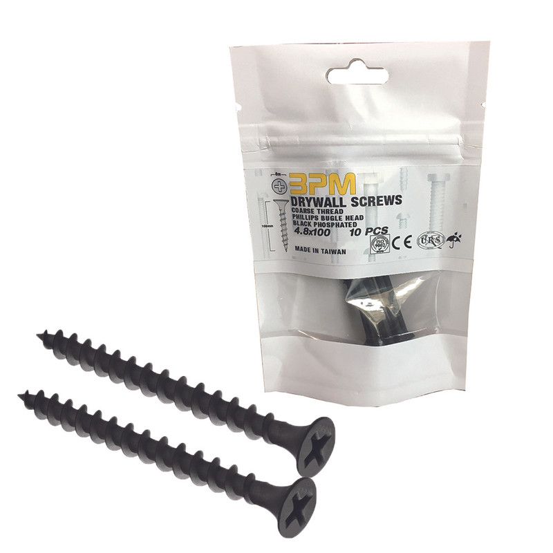 پیچ ام دی اف مدل bpm-100C4.8 بسته 10 عددی