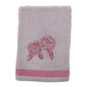 حوله انگلیش هوم مدل Red Rose سایز 50x80 سانتی متر