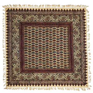 رومیزی قلمکار مدل یاس کد 031