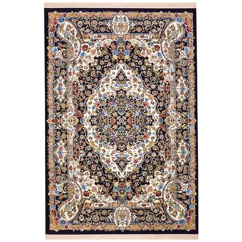  فرش ماشینی سهند کد VF19.DK زمینه سرمه ای